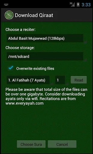 Memorize Quran screenshot 2