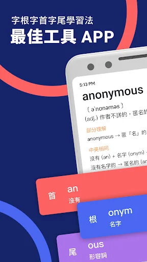 WordBranch 字中字 + 字首字根