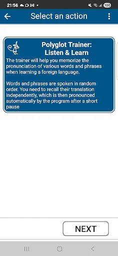 Polyglot Trainer:Listen&Learn