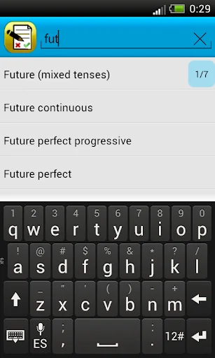 English exercises screenshot 2
