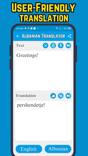 English To Albanian Translator