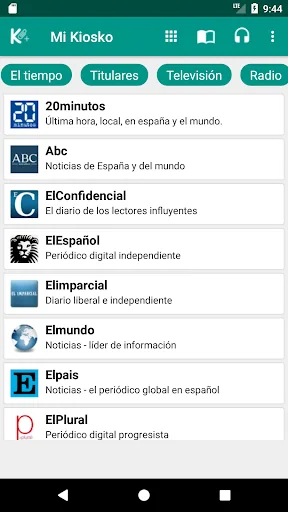 Noticias, el tiempo y más