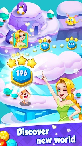 Bubble Bubble POP : Rescue elf screenshot 3
