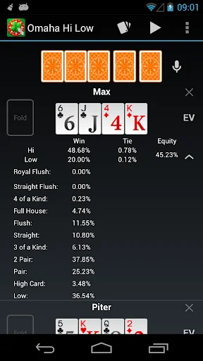 Poker Calculator screenshot 2