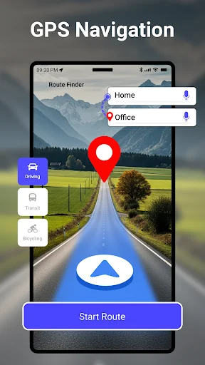 GPS Navigation & Map Direction