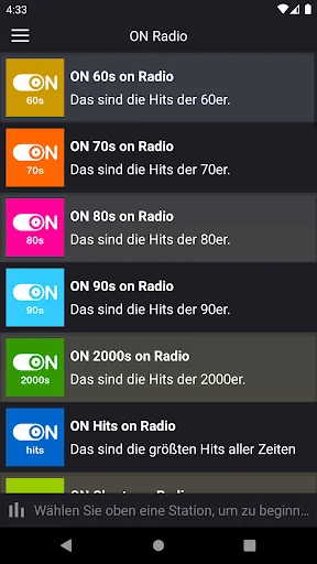 ON Radio – Tune in und höre üb