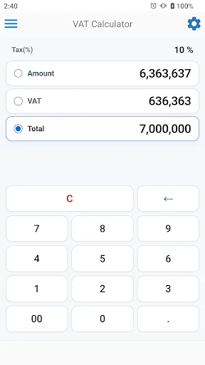 VAT Calculator (Sales Tex)