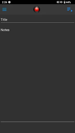 Notes Recorder