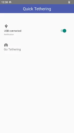 Quick USB Tethering Wifi