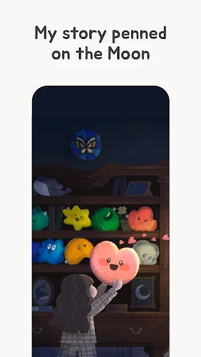 Luna Diary:Moon-Themed Journal screenshot 1