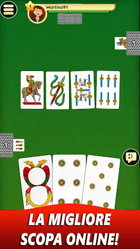 Scopa Online - Gioco di Carte screenshot 1