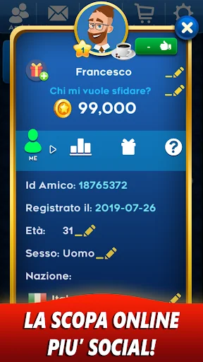 Scopa Online - Gioco di Carte screenshot 3