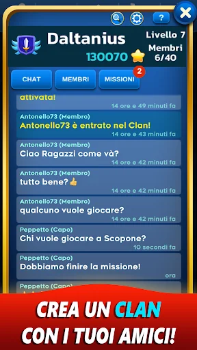 Scopa Online - Gioco di Carte screenshot 4