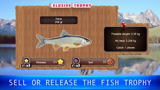 Fish rain: sport fishing screenshot 2