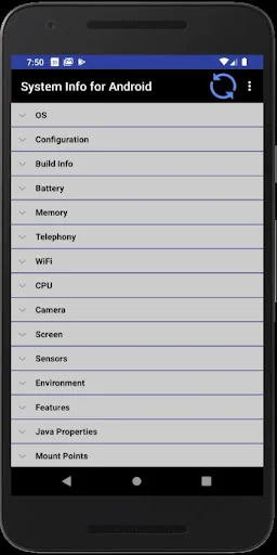 System Info for Android