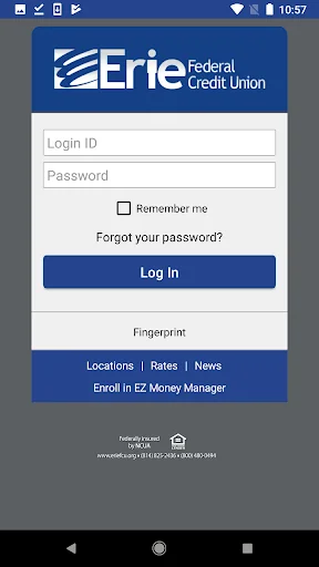 Erie FCU Mobile App