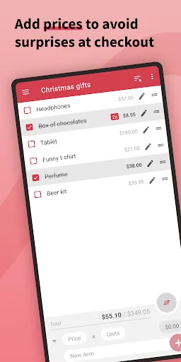 Shopping Lists (with widget) screenshot 4