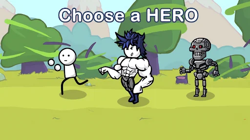 One Gun Stickman offline games screenshot 3