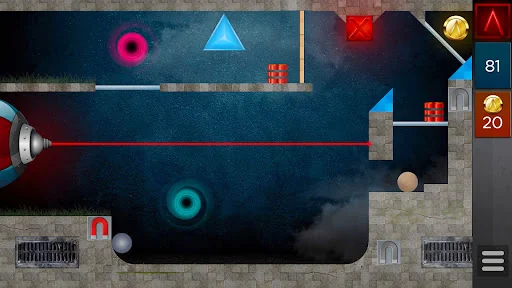 LASERBREAK - Physics Puzzle screenshot 1