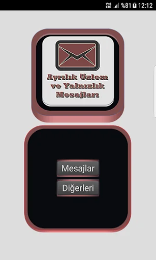 Ayrılık Özlem Yalnız Mesajları