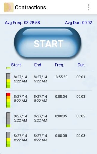 My Contractions Tracker screenshot 3