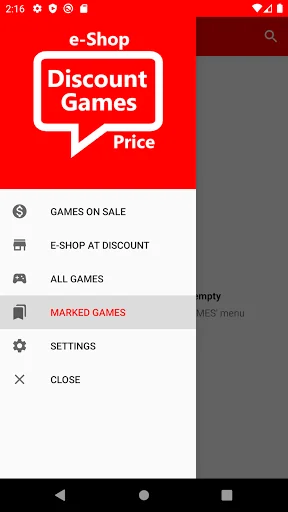 e-Shop Discount Games Price screenshot 2