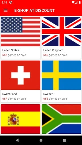 e-Shop Discount Games Price screenshot 3