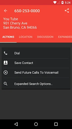 Reverse Lookup - Call ID/Block