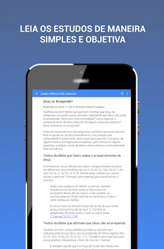 Estudos Bíblicos e Devocionais screenshot 3