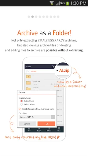 ALZip – File Manager & Unzip screenshot 1