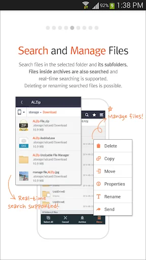ALZip – File Manager & Unzip screenshot 4