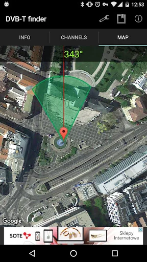 DVB-T finder screenshot 3