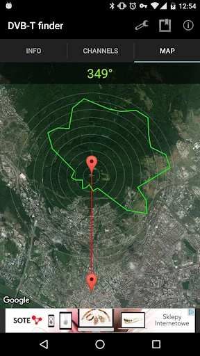 DVB-T finder screenshot 4