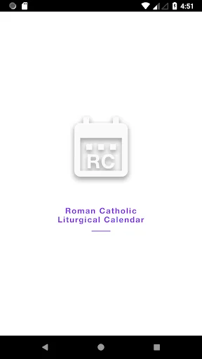 Catholic Liturgical Calendar