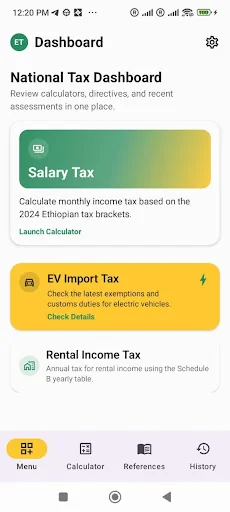 Ethiopian IncomeTax Calculator