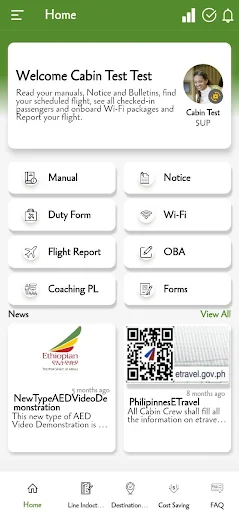 Ethiopian Crew App screenshot 1