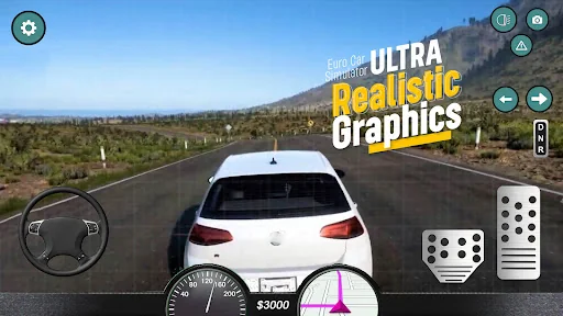 Euro Car Simulator Driving 2