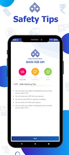 BHIM IOB UPI