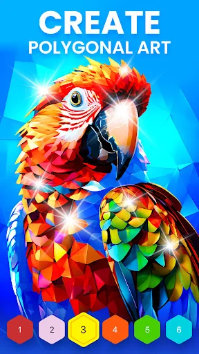 Polygon - Art Coloring Book screenshot 4