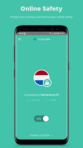 5 Euro VPN - Stay safe online