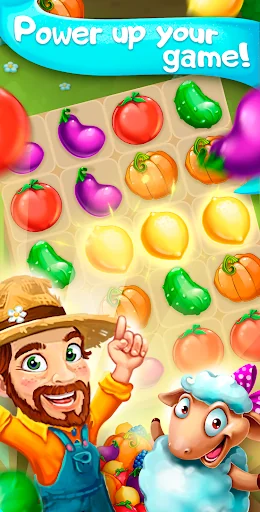 Funny Farm match 3 Puzzle game screenshot 4