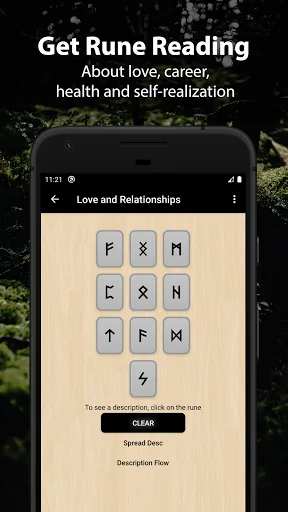 Runic Divination - Runes Tarot screenshot 1