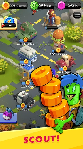 Coin Scout - Idle Clicker Game screenshot 1