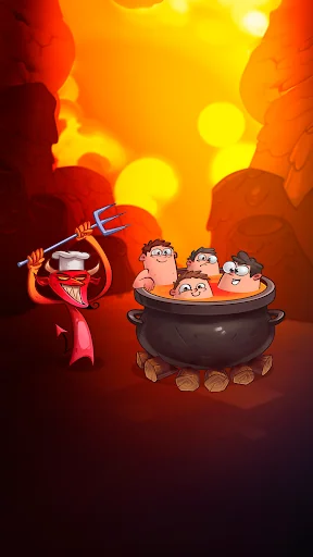 Idle Evil Clicker: Hell Tap screenshot 2
