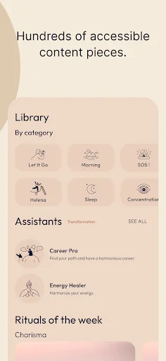 evolum - Meditation & Yoga screenshot 1