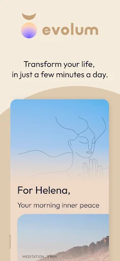 evolum - Meditation & Yoga screenshot 3