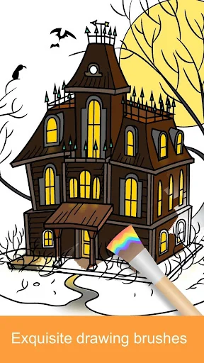 2025 Halloween Coloring Books screenshot 3