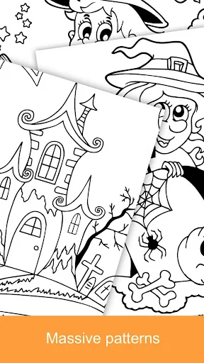 2025 Halloween Coloring Books screenshot 4