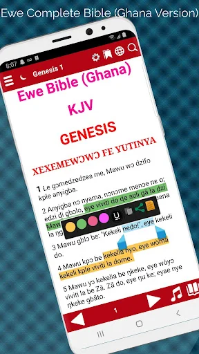 Ewe Bible: (Ghana) & Audio