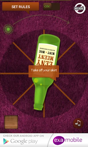 Spin the Bottle Kissing Game